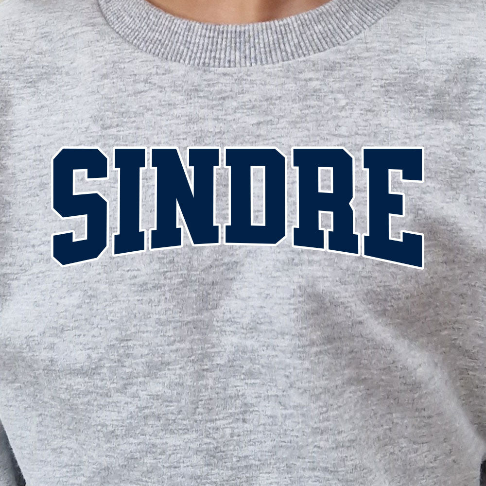 DTF-Strykemerke – College tekst