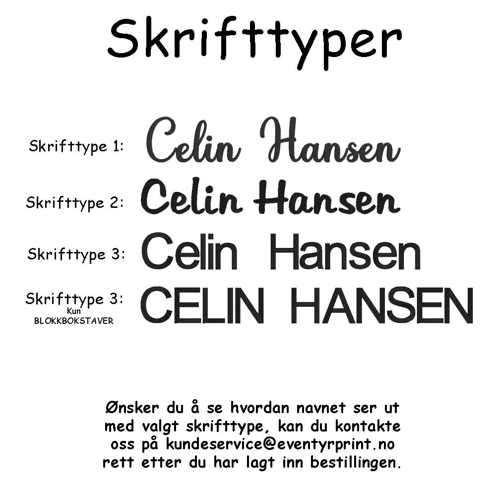 Julestrømpe i fløyel – Personlig med brodert navn