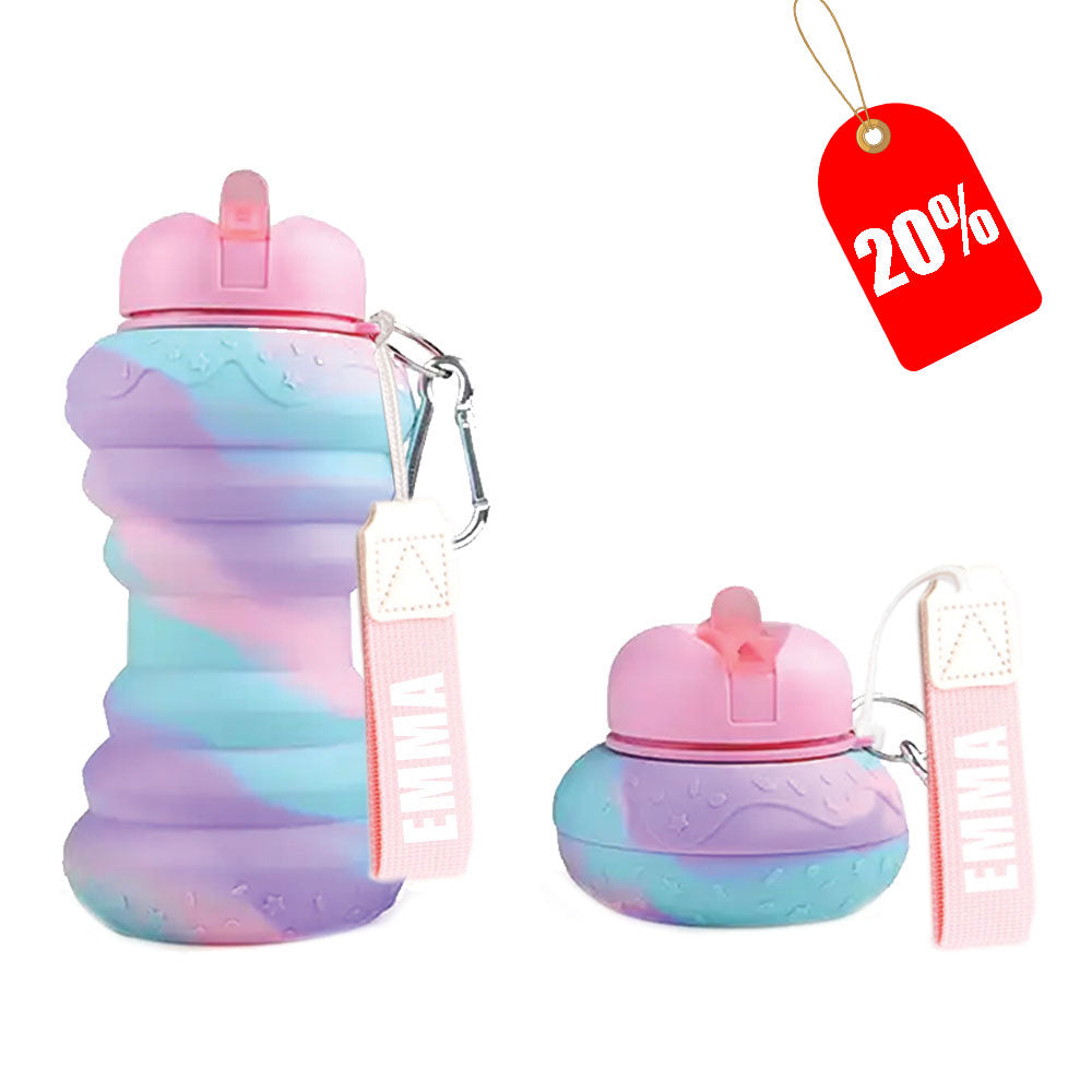 Silikonvannflaske for Barn - Doughnut - 500ml