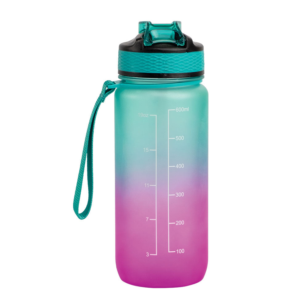 Motivasjonsflaske med Navn - Eventyrglød - 600ml, Drikkeflaske, Vannflaske, Drikkeflaske med navn, Vannflaske med navn, Siden med vannmengde