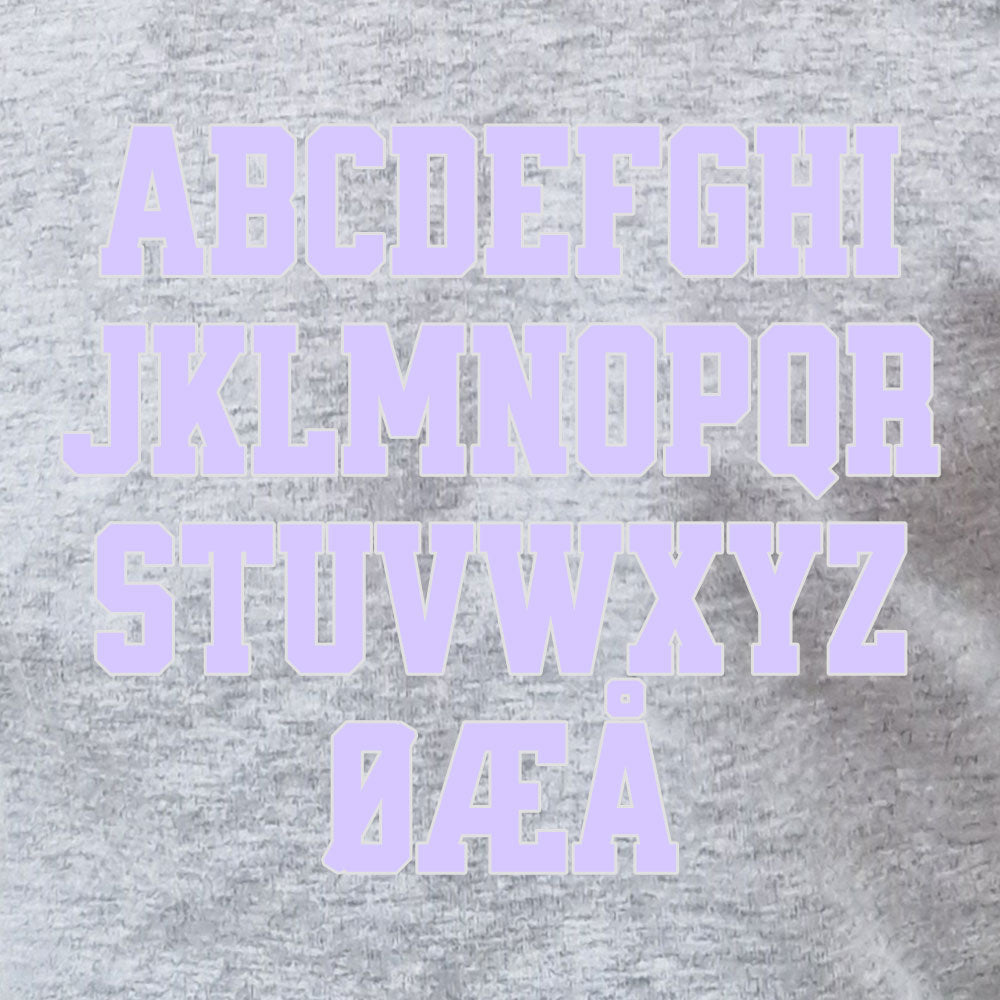 DTF-Strykemerke – College Alfabet
