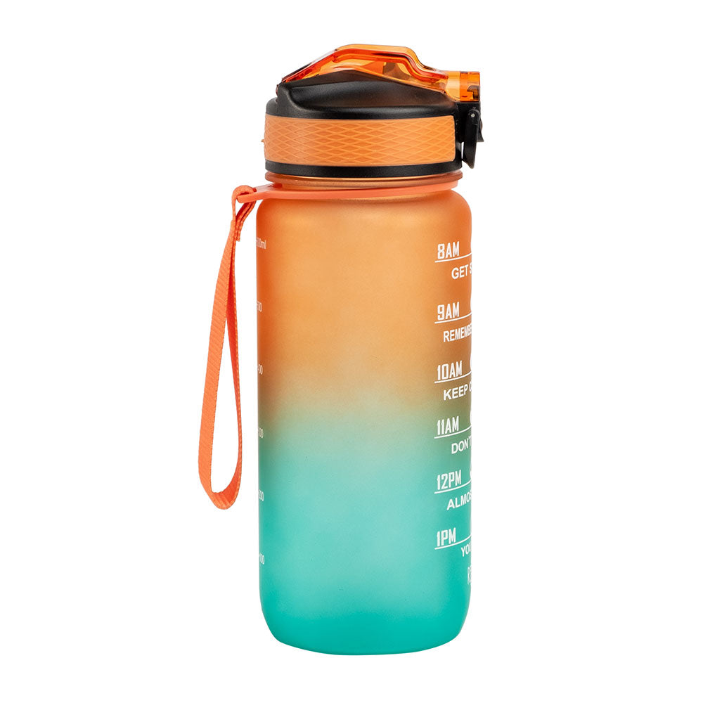 Motivasjonsflaske /m Navn - Morgengry - 600ml