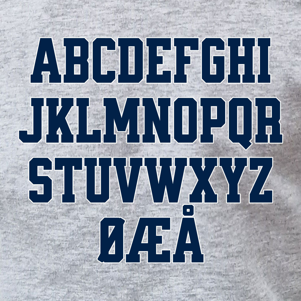 DTF-Strykemerke – College Alfabet