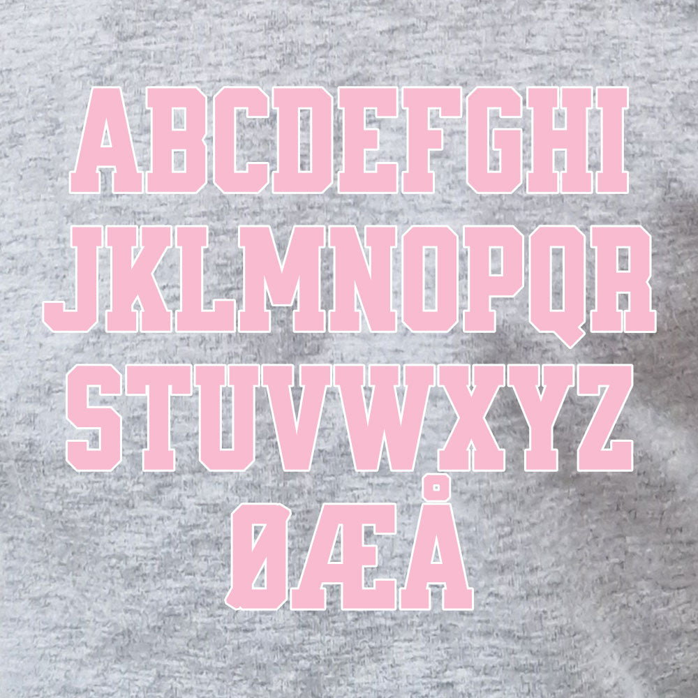 DTF-Strykemerke – College Alfabet