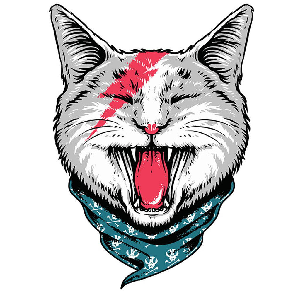 Strykemerke – Kul Katt, Patches, DTF-Strykemerke, Strykemerker til klær, Dyr strykemerke, Søte strykemerker,