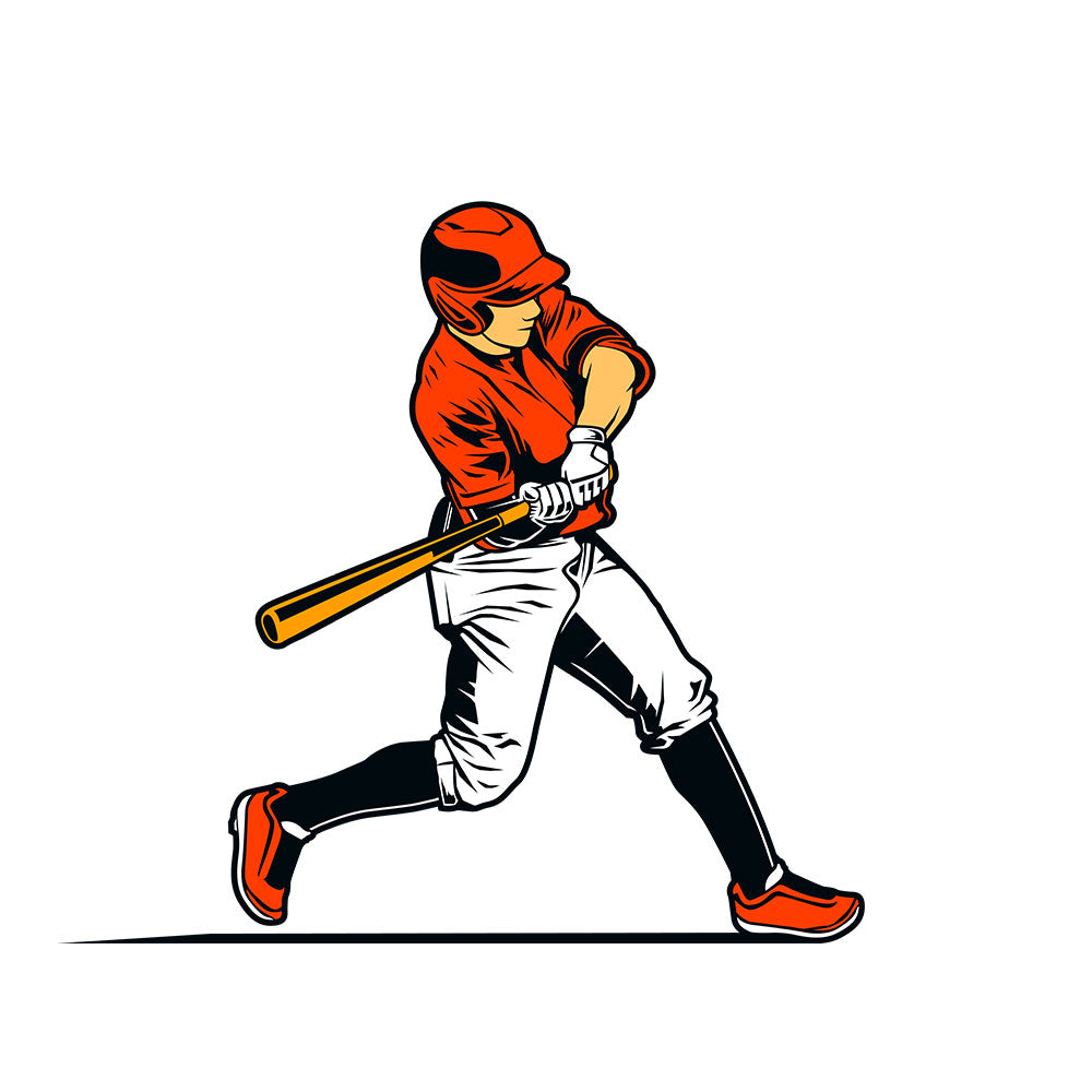 DTF-Strykemerke – Baseball spiller