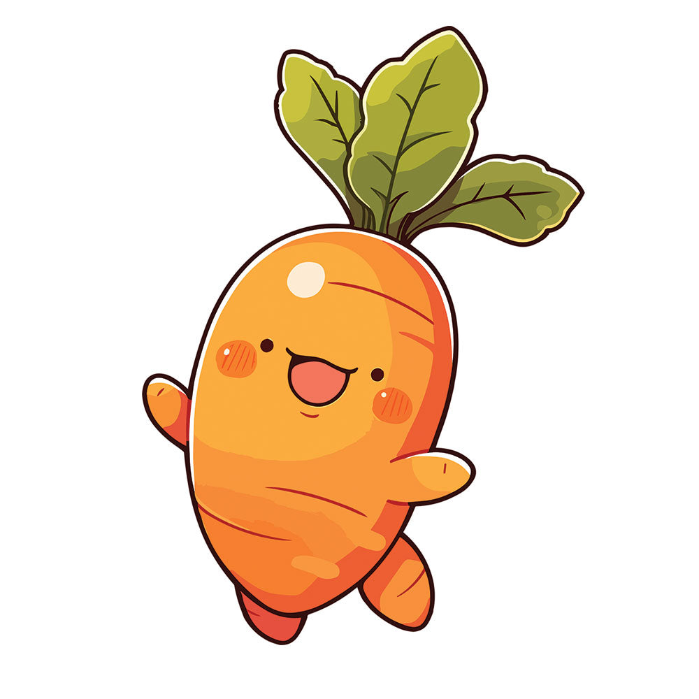 DTF-Strykemerke – Gulrot