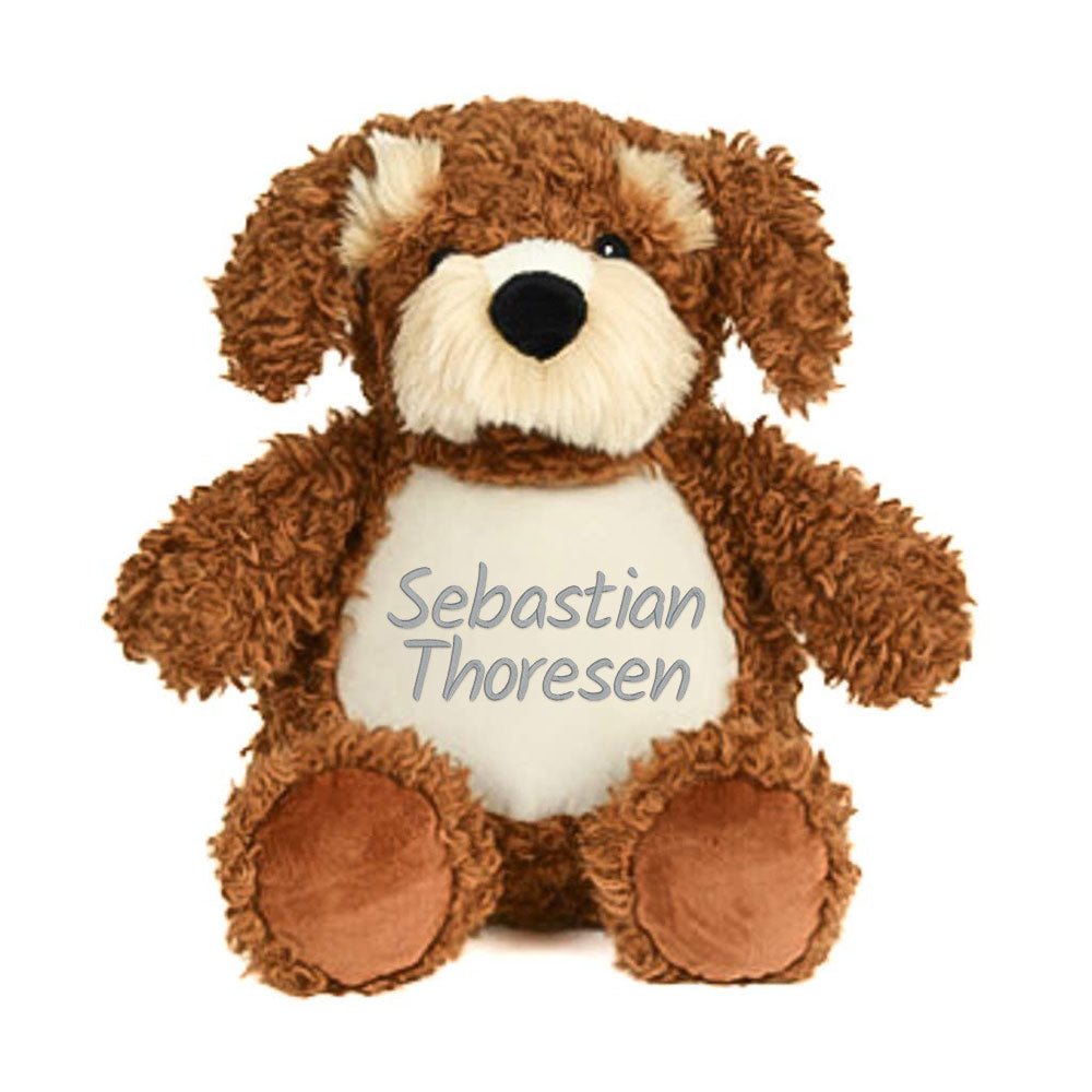 Bamse med navn eller tekst – Personlig brodert Cubbies