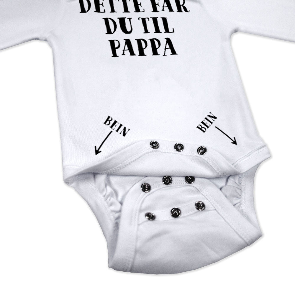 Langermet Body - Dette får du til pappa