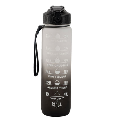 Motivasjonsflaske /m Navn - Frostnatt - 1000ml