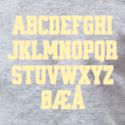 DTF-Strykemerke – College Alfabet