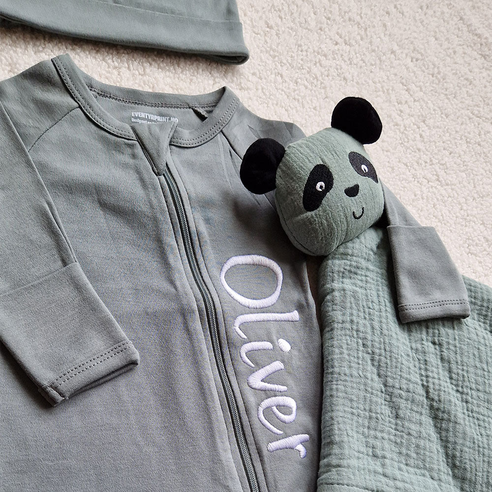 Heldress med glidelås – Personlig med brodert navn eller tekst