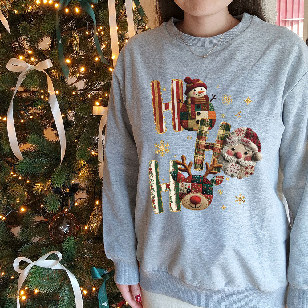 Dame Julegenser “Ho Ho Ho” – søte julefigurer