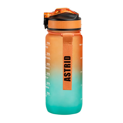 Motivasjonsflaske /m Navn - Morgengry - 600ml