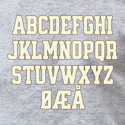 DTF-Strykemerke – College Alfabet