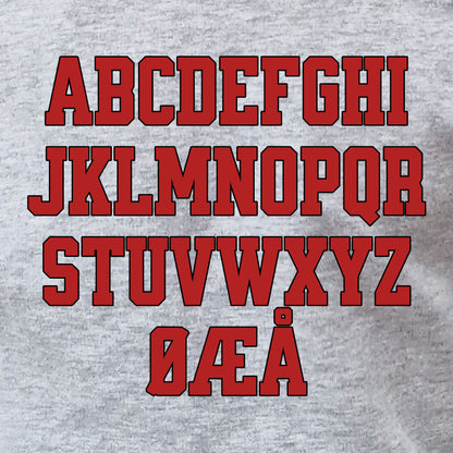DTF-Strykemerke – College Alfabet