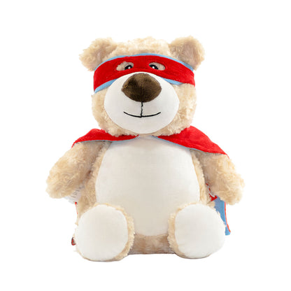 Cubbies Bamse – Personlig brodert nyfødtgave – Babyføtter